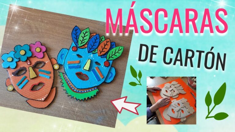 Creativas Manualidades de M&aacute;scaras de Carnaval