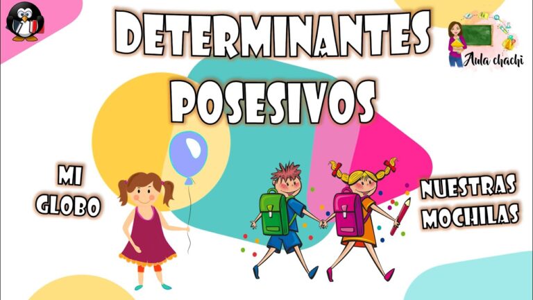 Importancia de los Pronombres Posesivos en el Aprendizaje Infantil
