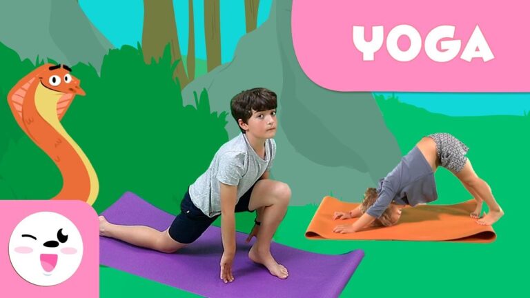 Pr&aacute;cticas de Yoga Divertidas para Ni&ntilde;os de Primaria