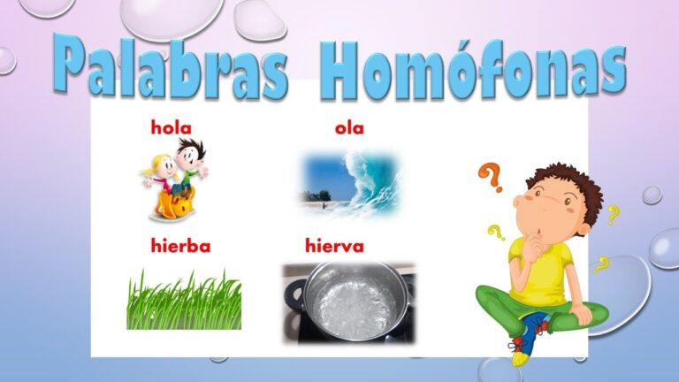 Desaf&iacute;os de Ortograf&iacute;a: Hom&oacute;fonas para Ni&ntilde;os