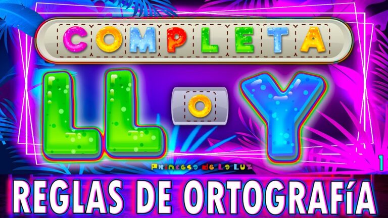 Mejorando la Ortograf&iacute;a de la Ll y Y en Ni&ntilde;os de Primaria