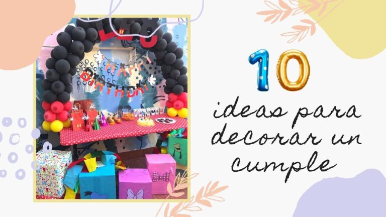 Tutoriales Creativos para Decorar Fiestas Infantiles
