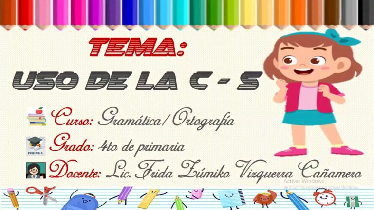 Optimizaci&oacute;n de la Ortograf&iacute;a con C y S en Educaci&oacute;n Primaria