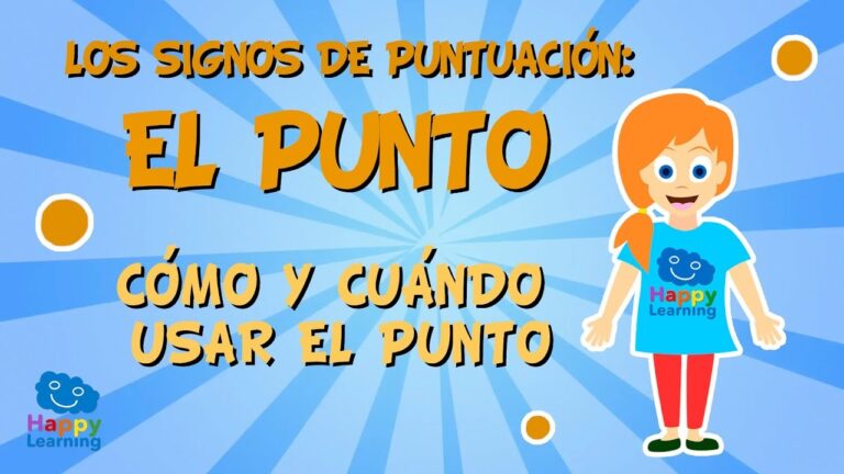 La importancia de los signos de puntuaci&oacute;n en la educaci&oacute;n primaria