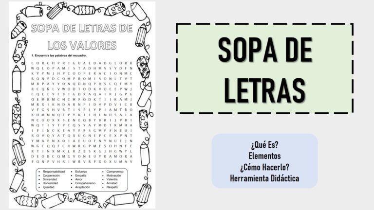 Sopa de Letras: Potenciando el Aprendizaje en Ni&ntilde;os de Primaria