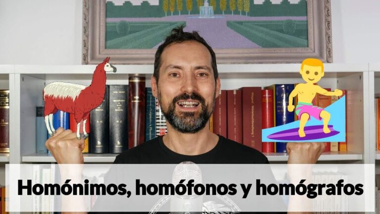 Diferencias entre hom&oacute;fonos y hom&oacute;grafos para ni&ntilde;os
