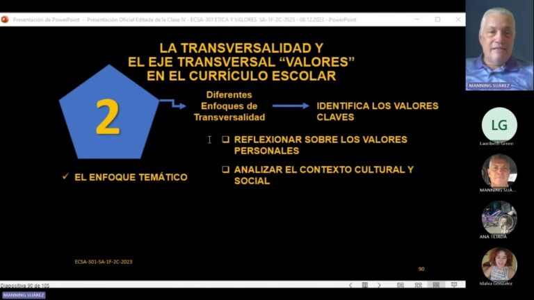 Promoci&oacute;n de Valores en el Curr&iacute;culo Escolar: Estrategias Efectivas