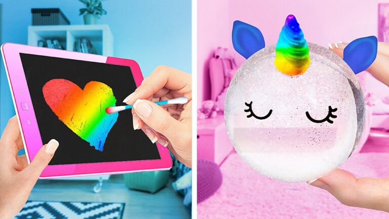 Colores Vibrantes en Manualidades para Ni&ntilde;os de Primaria