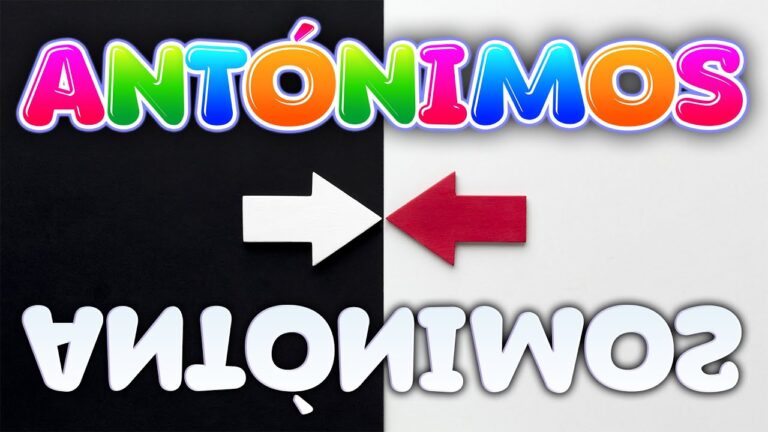 Recursos Did&aacute;cticos de Ant&oacute;nimos para Ni&ntilde;os de Primaria