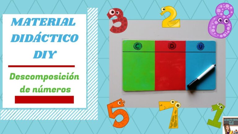 Recursos Didácticos Efectivos para la Descomposición de Números