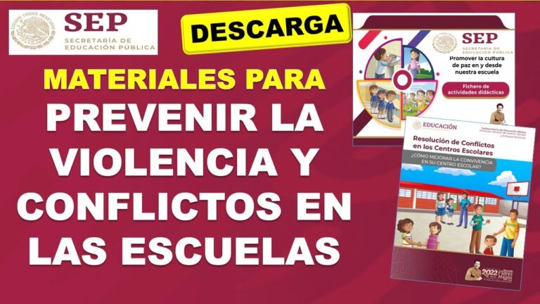 Promoviendo la Paz: Resoluci&oacute;n de Conflictos en la Escuela