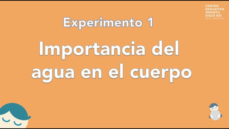 La Importancia del Agua: Experimentos Reveladores