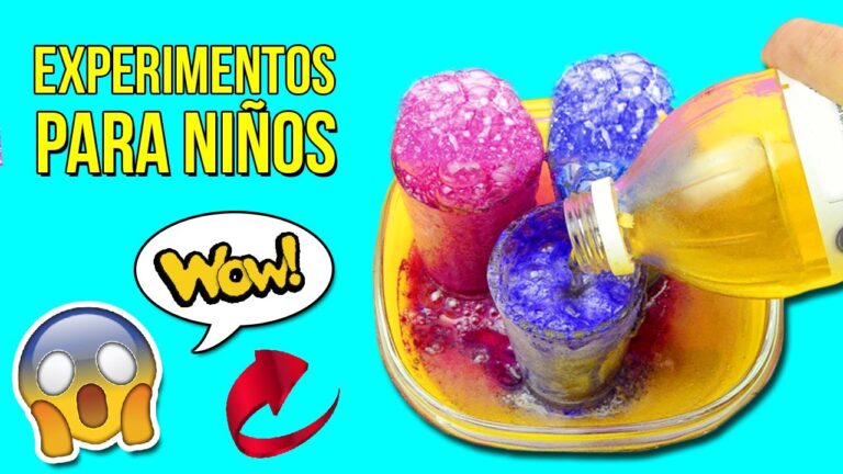 Experimentos Qu&iacute;micos Divertidos para Ni&ntilde;os de Primaria