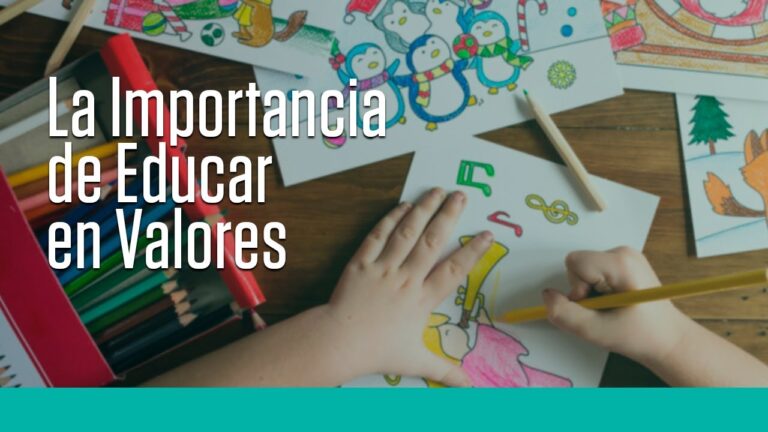 La educaci&oacute;n en valores: clave para el desarrollo infantil