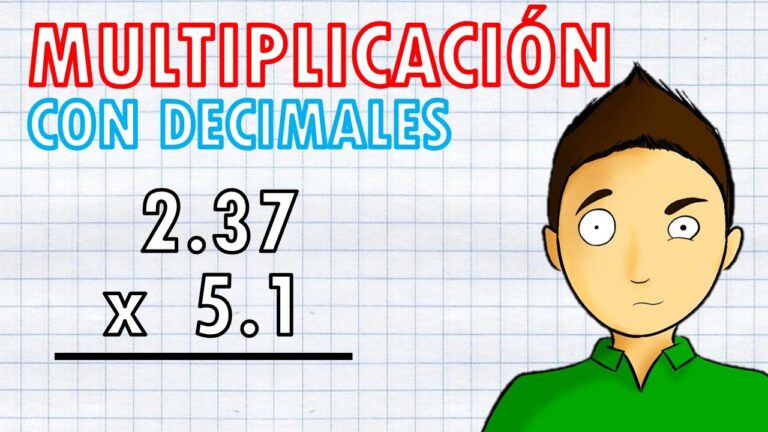 Ejercicios Divertidos de Multiplicaci&oacute;n con Decimales para Ni&ntilde;os