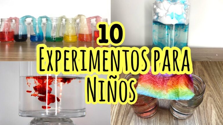 Experimentos Divertidos para Ni&ntilde;os de Primaria en Casa