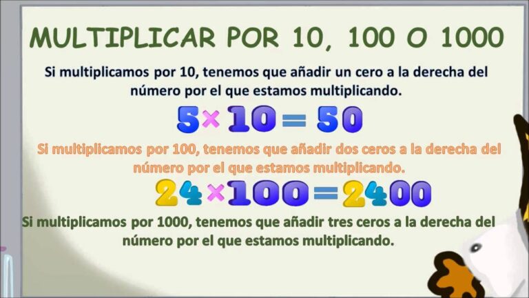 Estrategias Efectivas para Aprender a Multiplicar por 10 en Primaria