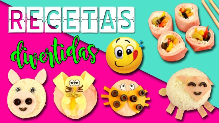 Recetas Saludables y Divertidas para Ni&ntilde;os en Primaria